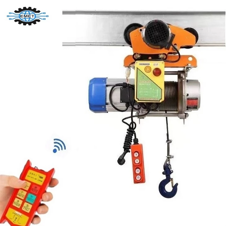 Electric Hoist Winch with Remote Control factory